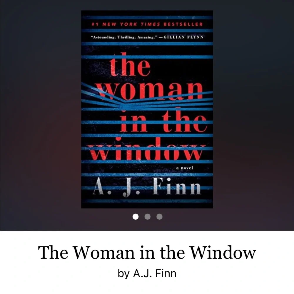 The Woman in the Window by A. J. Finn Paperback Book